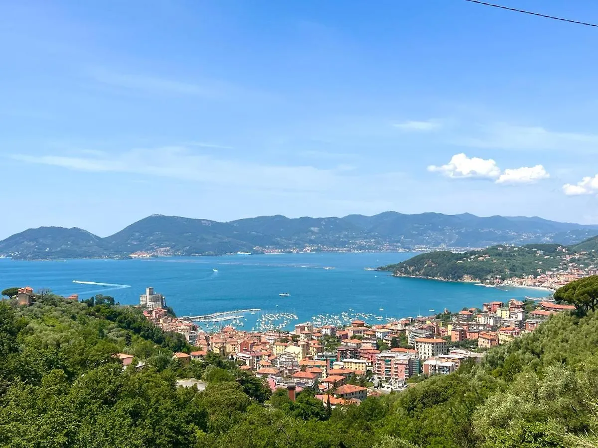 Apartamento Appartamento Vista Mare A Lerici Con Parcheggio Privato Gratuito