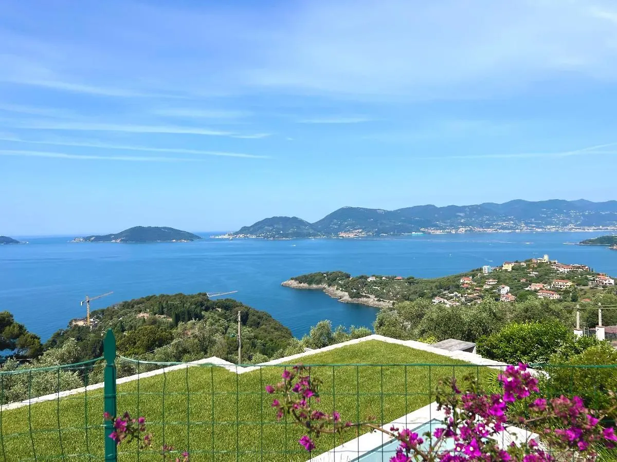Appartamento Vista Mare A Lerici Con Parcheggio Privato Gratuito Italia
